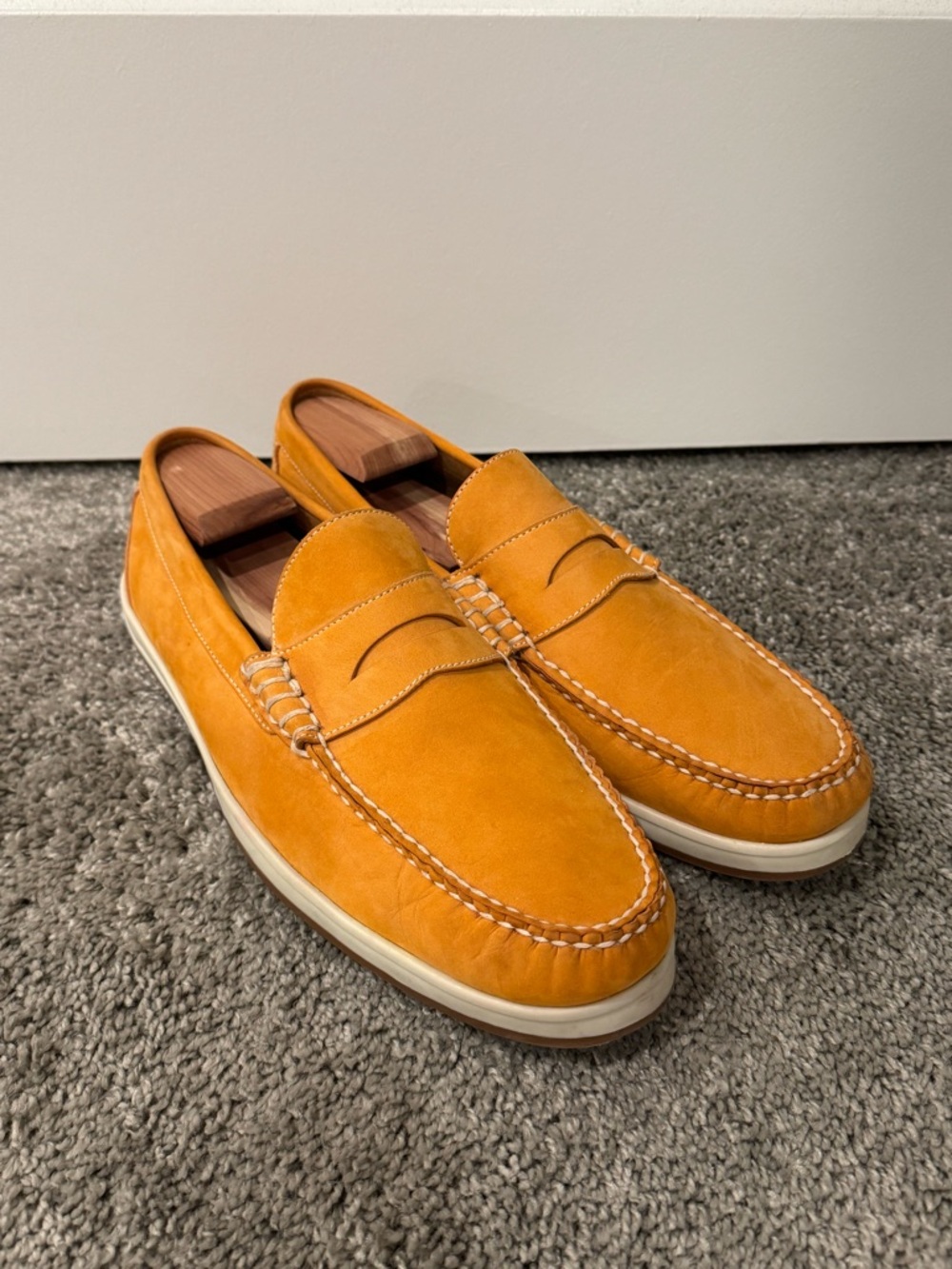 Peter Millar Suede Deck Shoes 12M